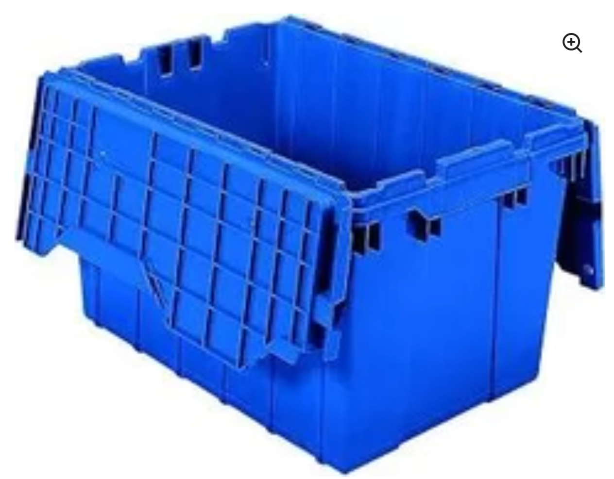Industrial Lidded Plastic Storage Container