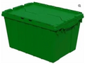 Heavy Duty Lidded Plastic Storage Bin