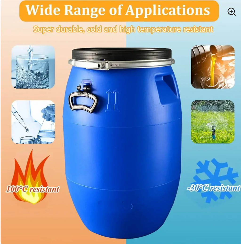 Heavy Duty Food Grade Plastic Barrel